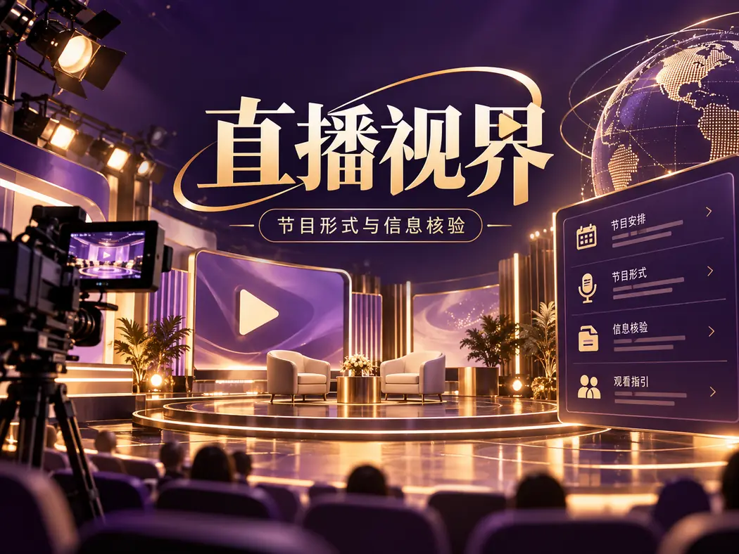 直播节目与文化现场的节奏图
